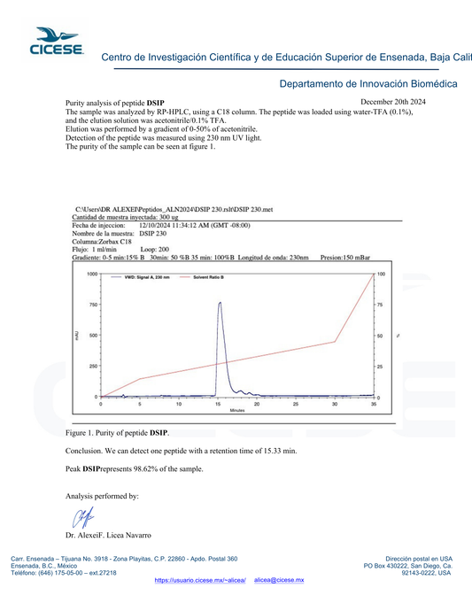 DSIP (Delta Sleep-Inducing Peptide) 10mg